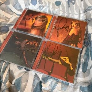 The Life of a Showgirl Signed CD - Set of 4